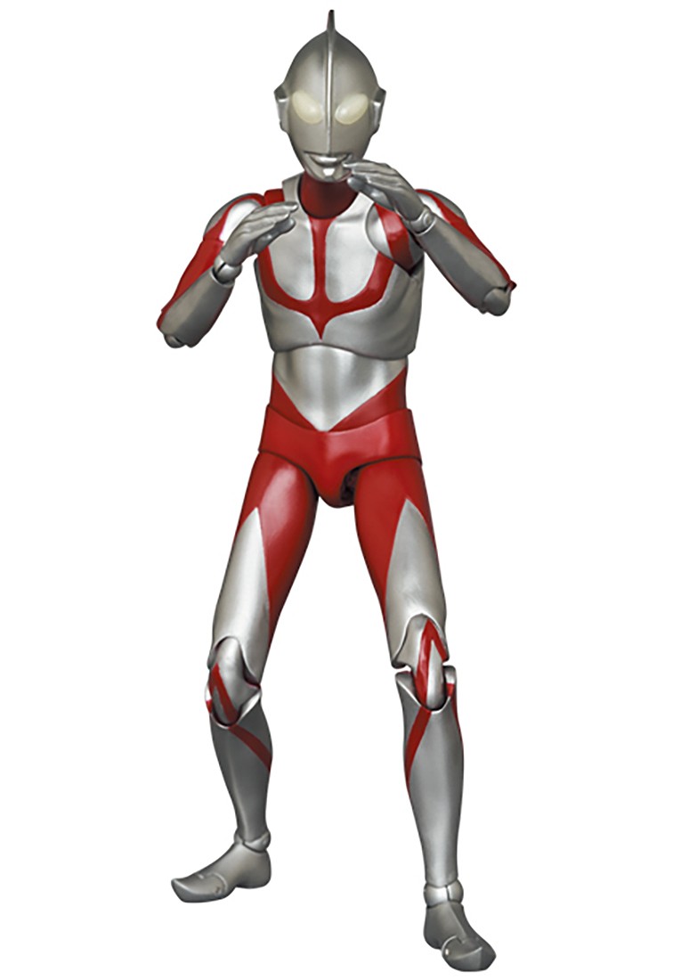 Medicom MAFEX Shin Ultraman - Ultraman Figure silver
