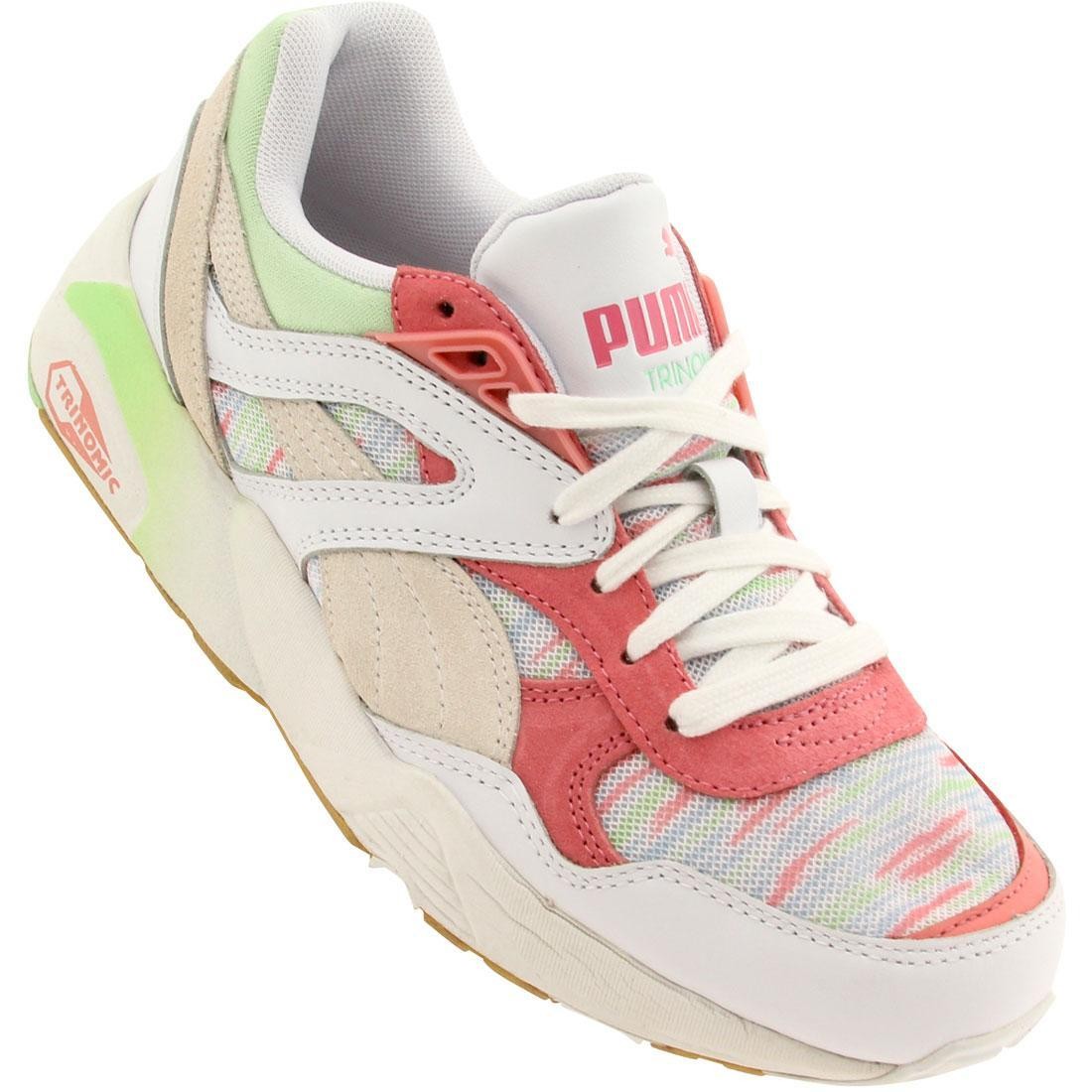 Puma trinomic r698 womens green 2025