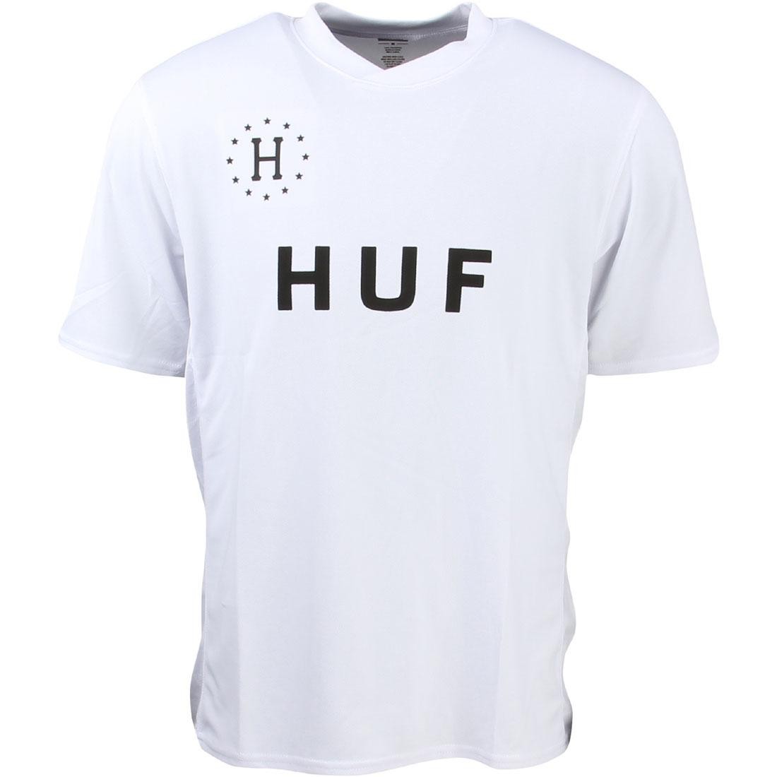 HUF Men Good Luck Soccer Jersey white