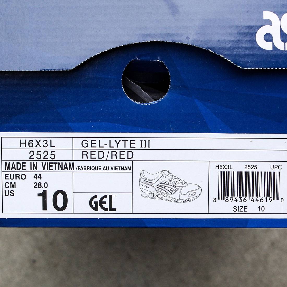 Gel lyte iii barcode cheap