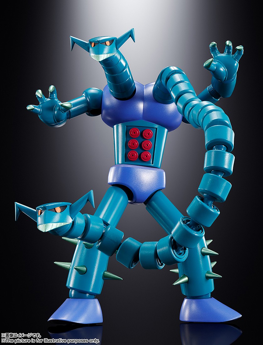 Bandai Soul Of Chogokin Mazinger Z GX-25R Garada K-7 And GX