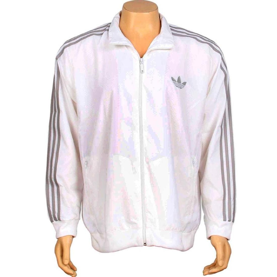 Adidas Nylon FB TT Jacket white aluminum