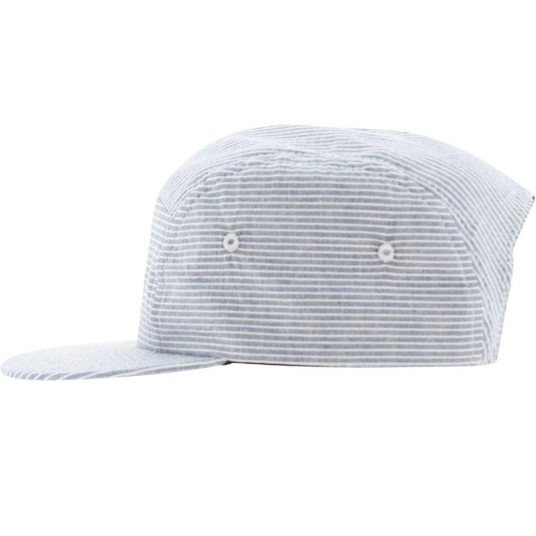 Akomplice Criss Cross 5 Panel Snapback Cap (light blue)