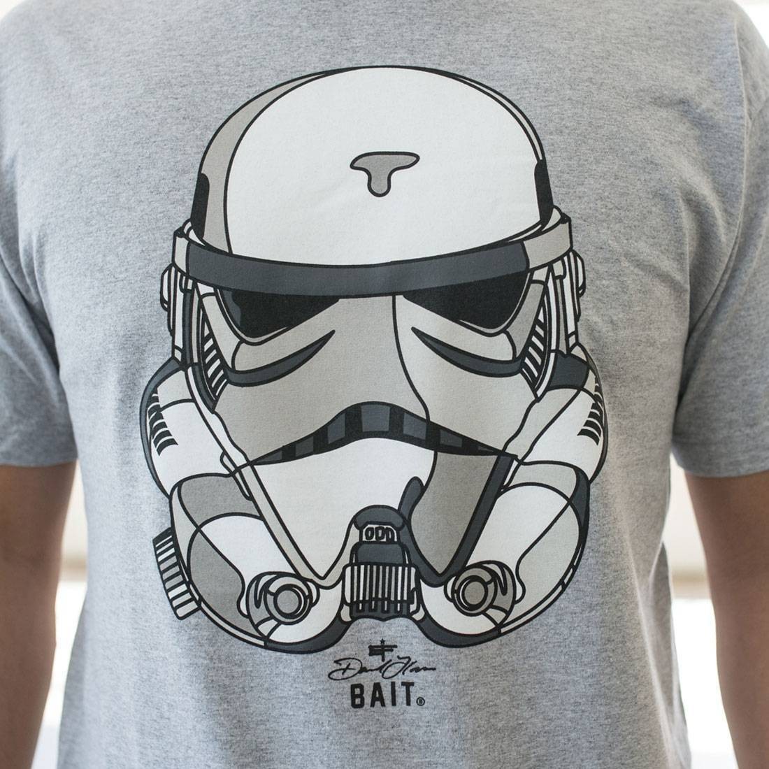 BAIT x David Flores Original Storm Trooper Tee gray heather