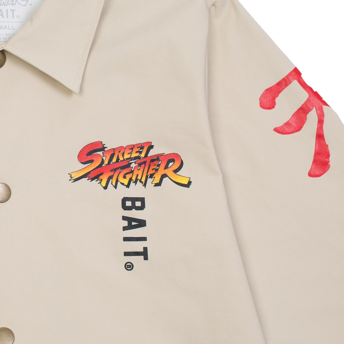 BAIT x Street Fighter Men Akuma Stance Jacket sand