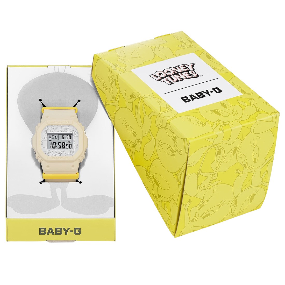 Baby g shock yellow on sale