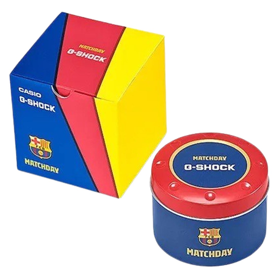 G-Shock Watches x FC Barcelona GBD100BAR Watch red yellow blue