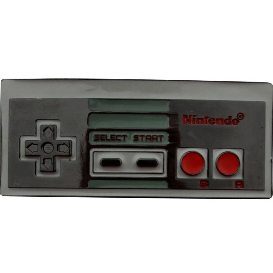 Nintendo Controller Belt Buckle grey