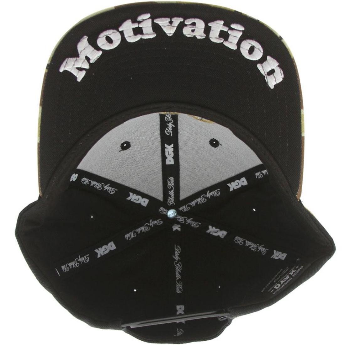 DGK Haters Snapback Cap black desert