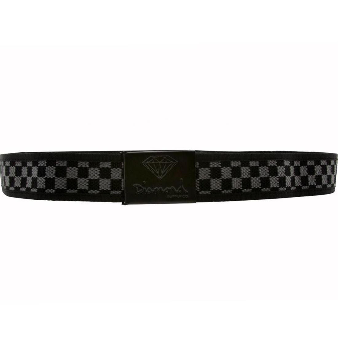 Diamond Supply Co OG Scout Belt (check black / charcoal)