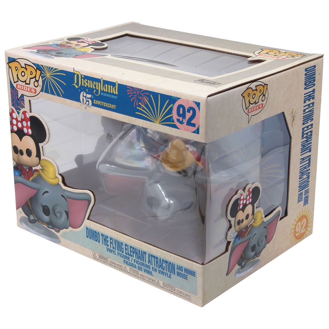 65th gray Elephant Rides Dumbo The Disney Flying Anniversary Mouse Funko Minnie POP And Attraction