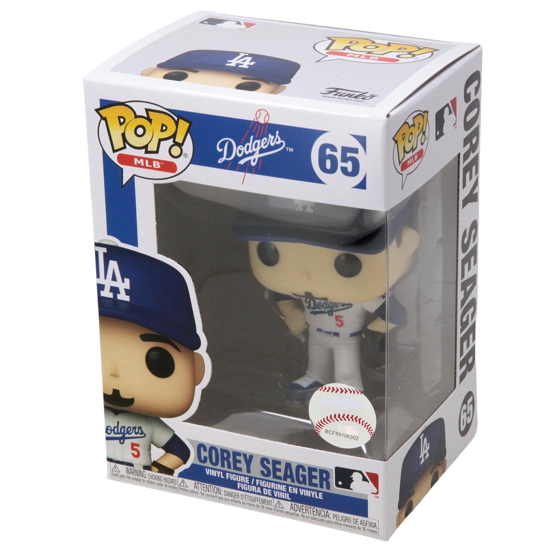 Funko Pop Corey Seager #65 Los Angeles Dodgers MLB Baseball