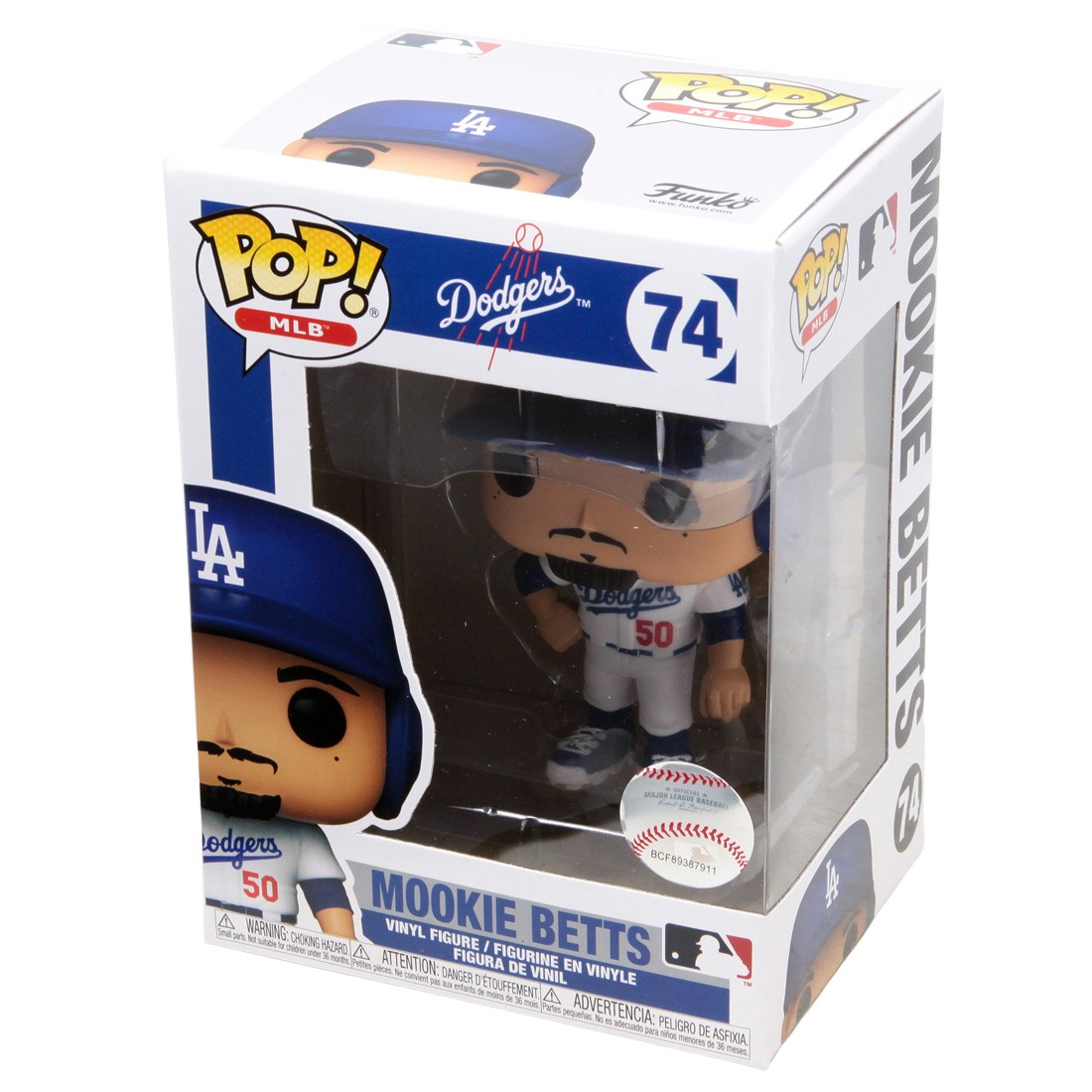  Funko Pop! MLB: Dodgers - Mookie Betts (Alternate Jersey) :  Funko MLB Series 5: Sports & Outdoors