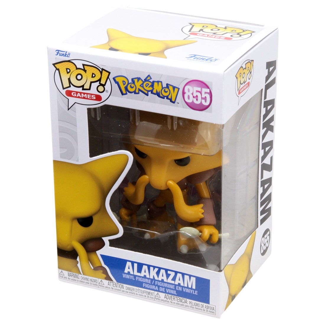 Funko Pop Alakazam 855 (Pokemon) (Games) - Arena Games - Loja Geek