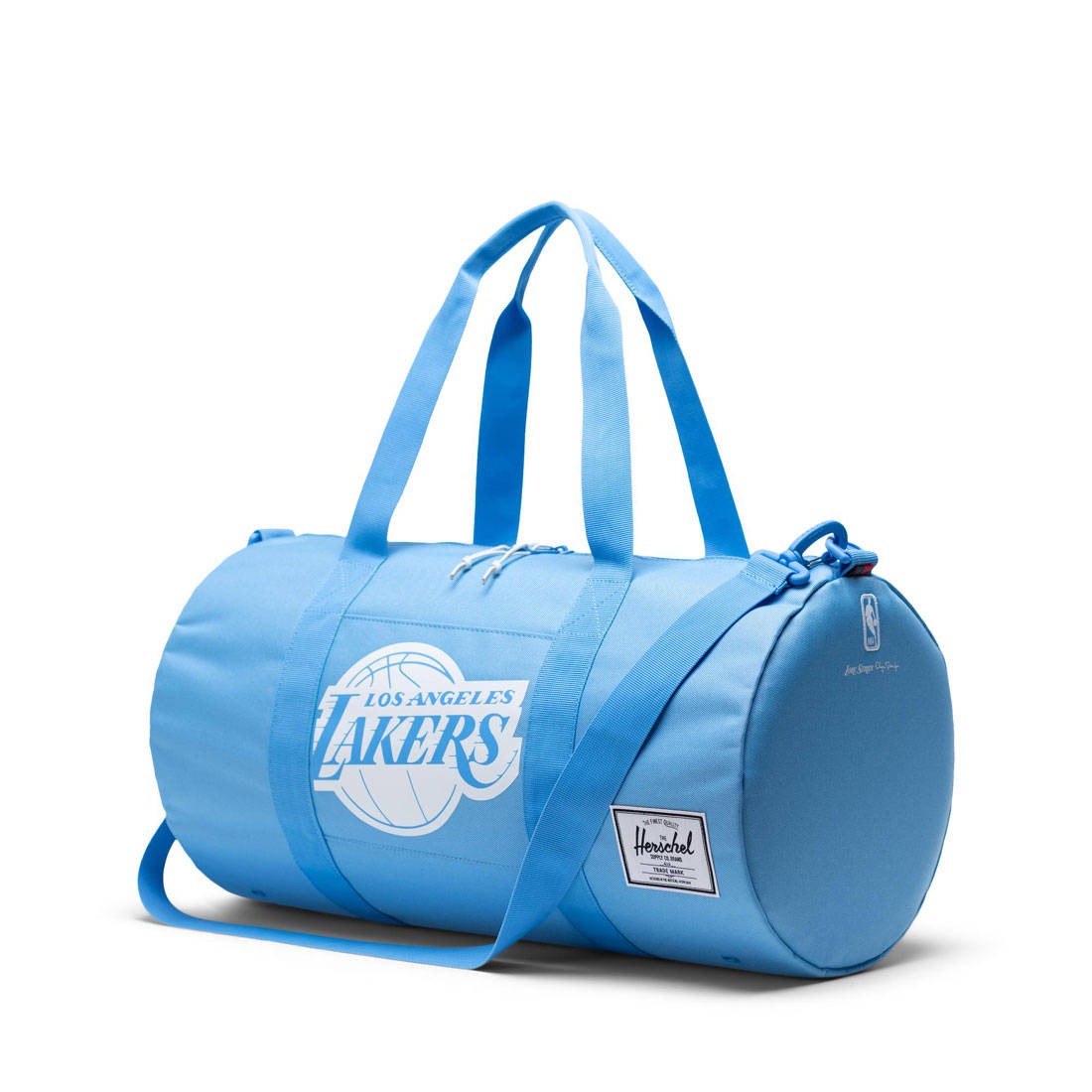 Herschel Supply Co x NBA Los Angeles Lakers Sutton Mid 600 Duffel Bag blue  light blue