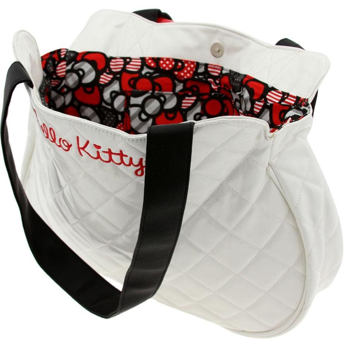 Kawaii Sanrios Hello Kitty Soft Plush Bag Jk Lolita Girls Fashion Coin Purse  Student Warm Fluffy Kt Cat Casual Shoulder Handbag
