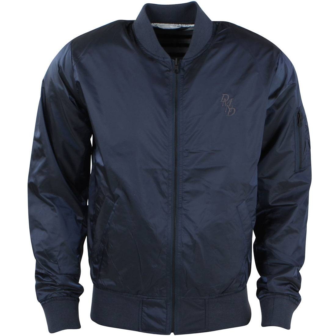 Diamond Supply Co Men Serif Bomber Jacket navy