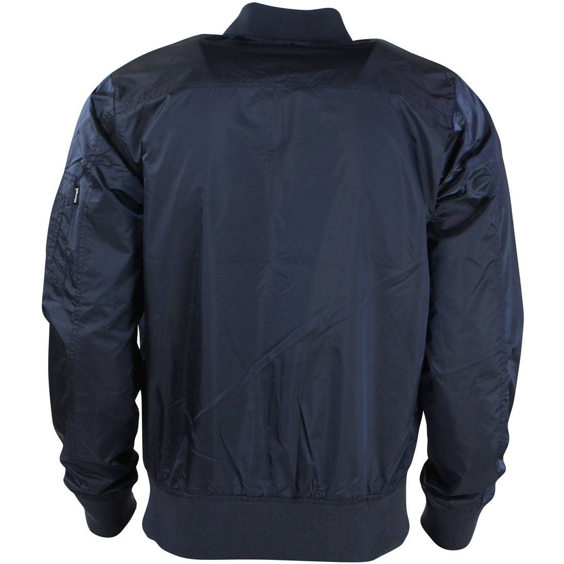 Diamond Supply Co Men Serif Bomber Jacket navy