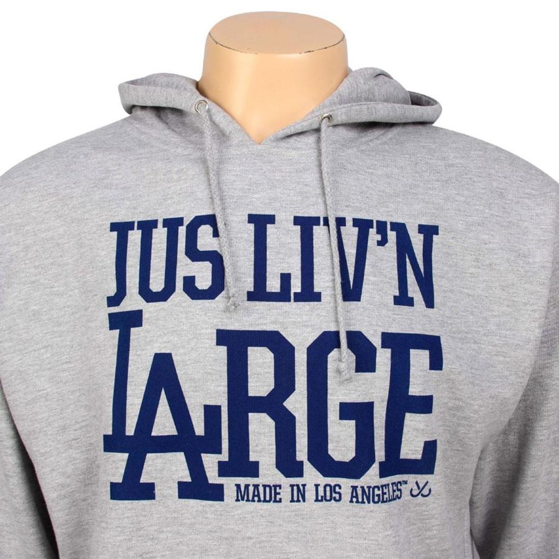 JSLV Livin Large Pullover Hoody athletic heather