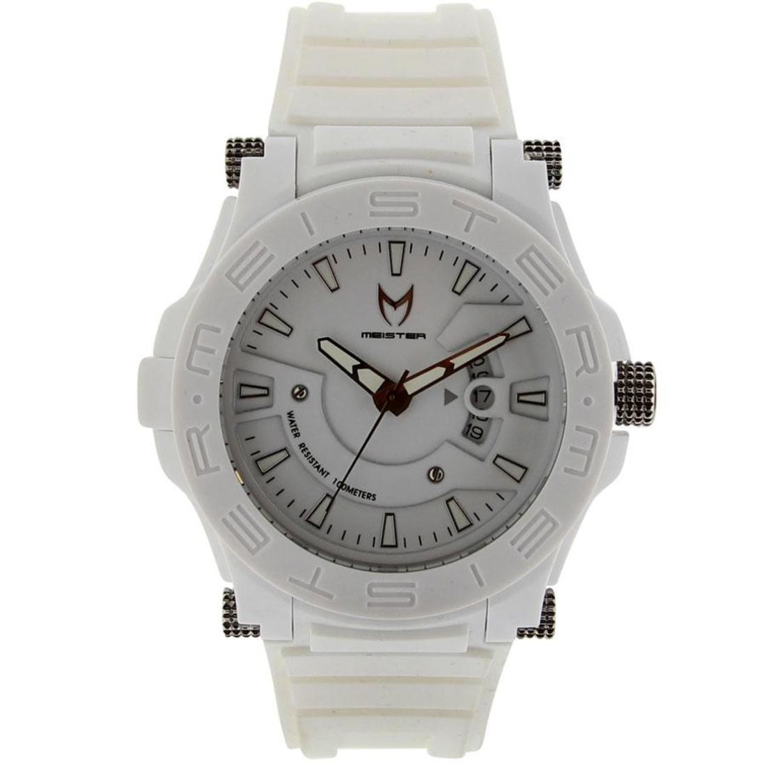 期間限定特別価格 Meister Prodigy band) rubber white (white/ Watch 時計
