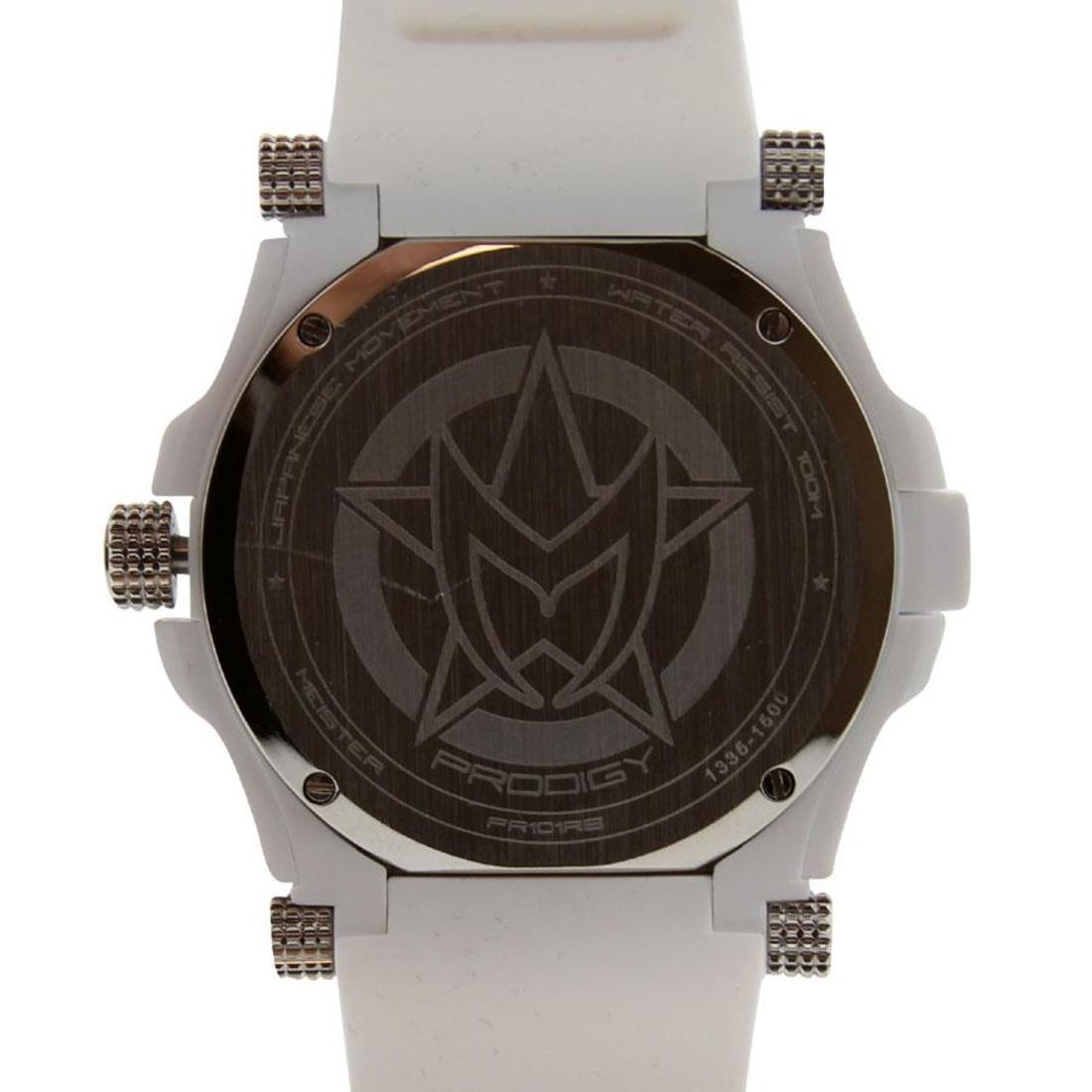 新しい到着 Meister Prodigy Watch (white/ white rubber band) 時計