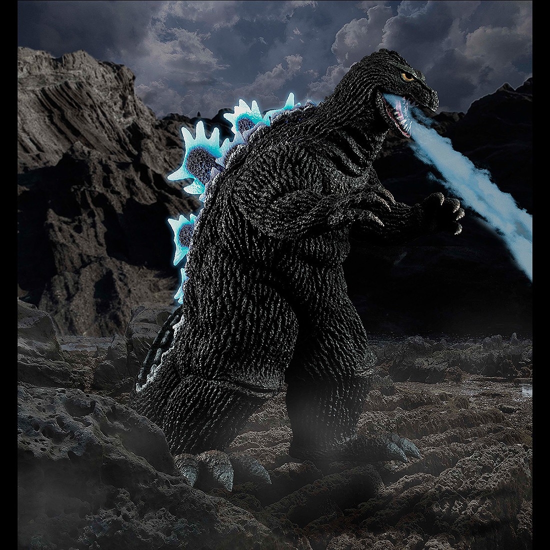 MegaHouse UA Monsters Godzilla 1962 Figure black