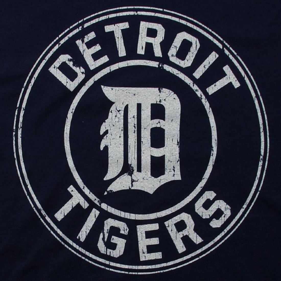 Mitchell And Ness Detroit Tigers Blank Tee (navy)