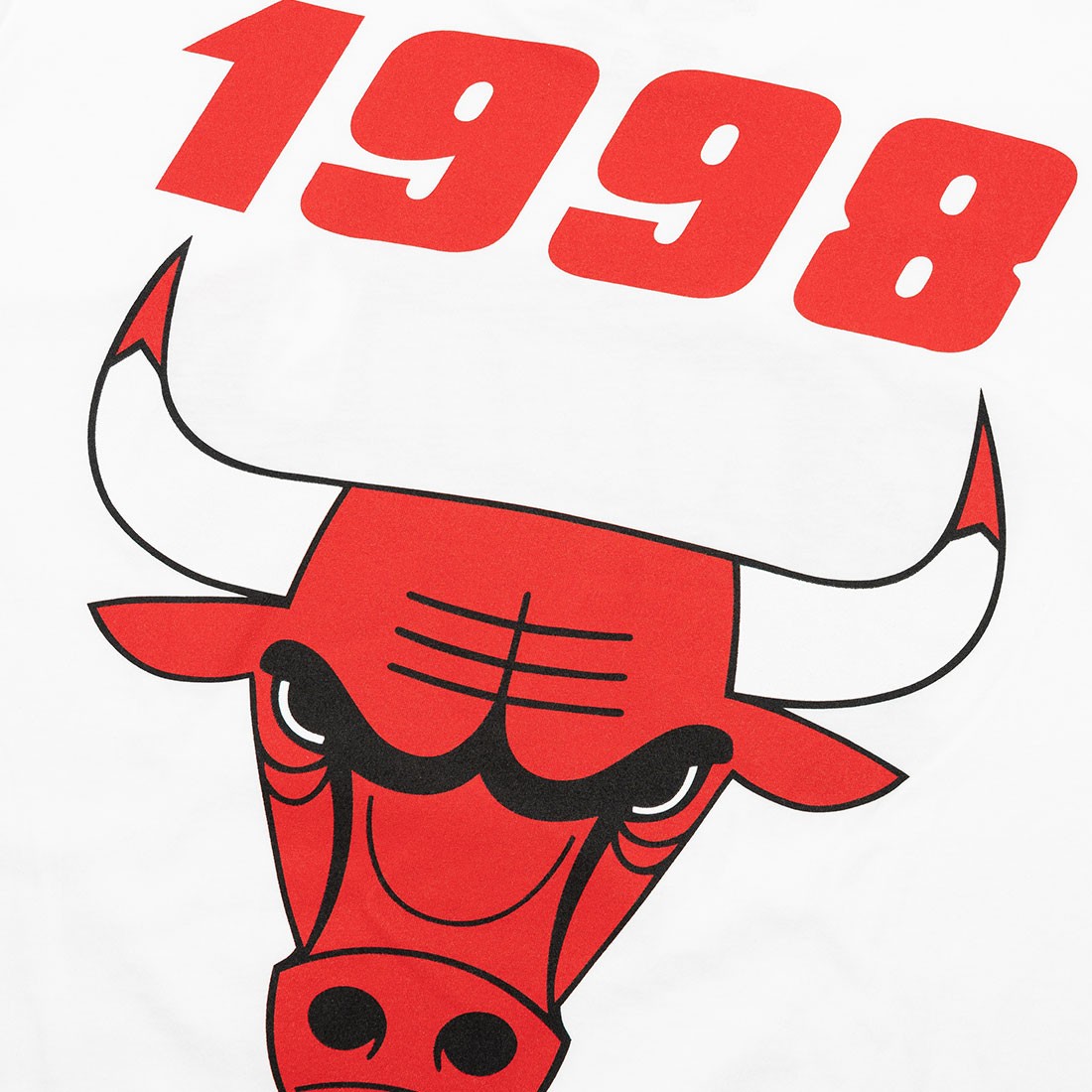 T-shirts Mitchell & Ness Last Dance Bulls 98 Champs Tee White/ Red