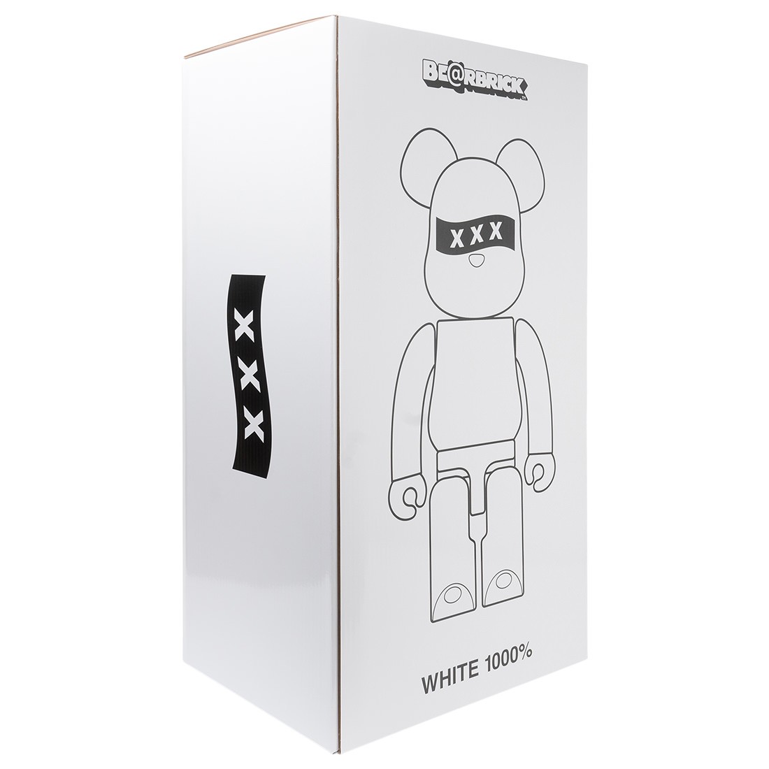 Medicom God Selection XXX White 1000% Bearbrick Figure white