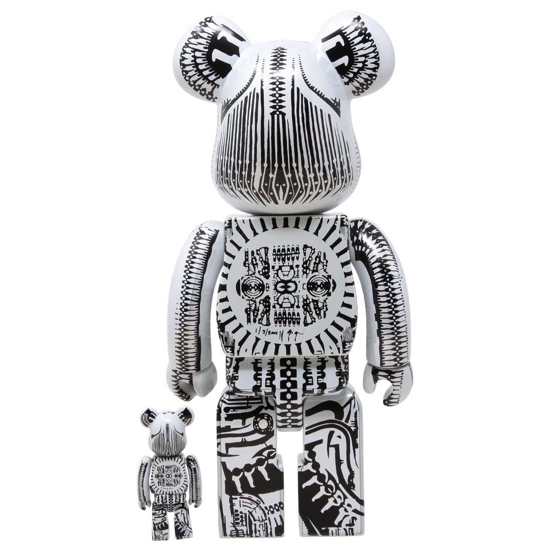 超高品質 BE@RBRICK H.R.GIGER 100% u0026 400% BLACK エンタメ/ホビー