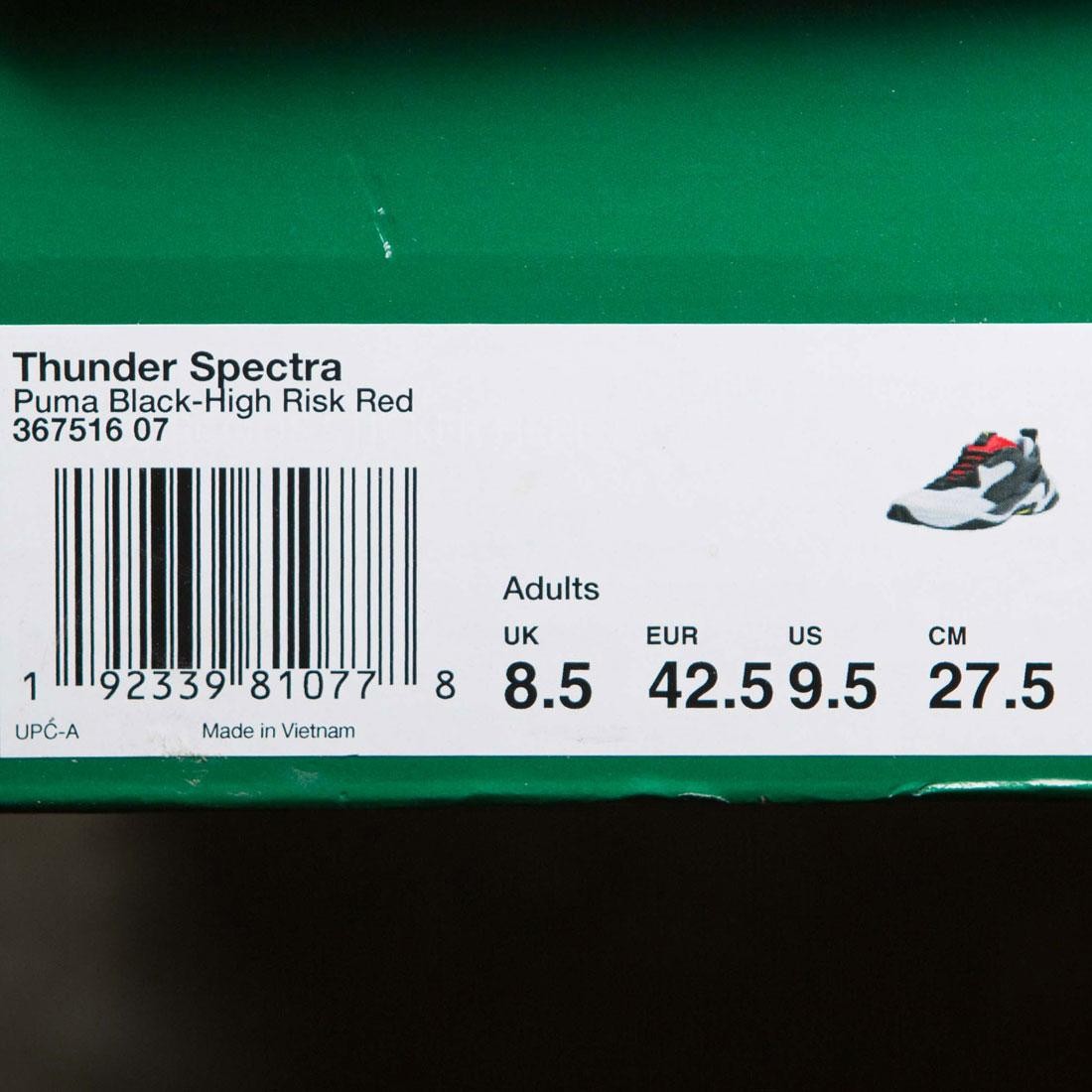 口コミ・レビューで人気商品を探そう Puma black Spectra Thunder Men 生活家電
