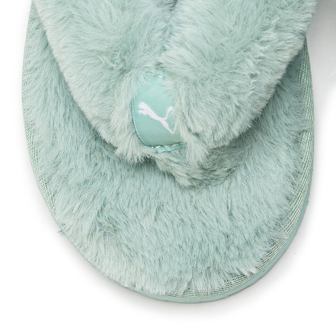 Puma Women Fluff Flip Bx Slippers blue eggshell blue white