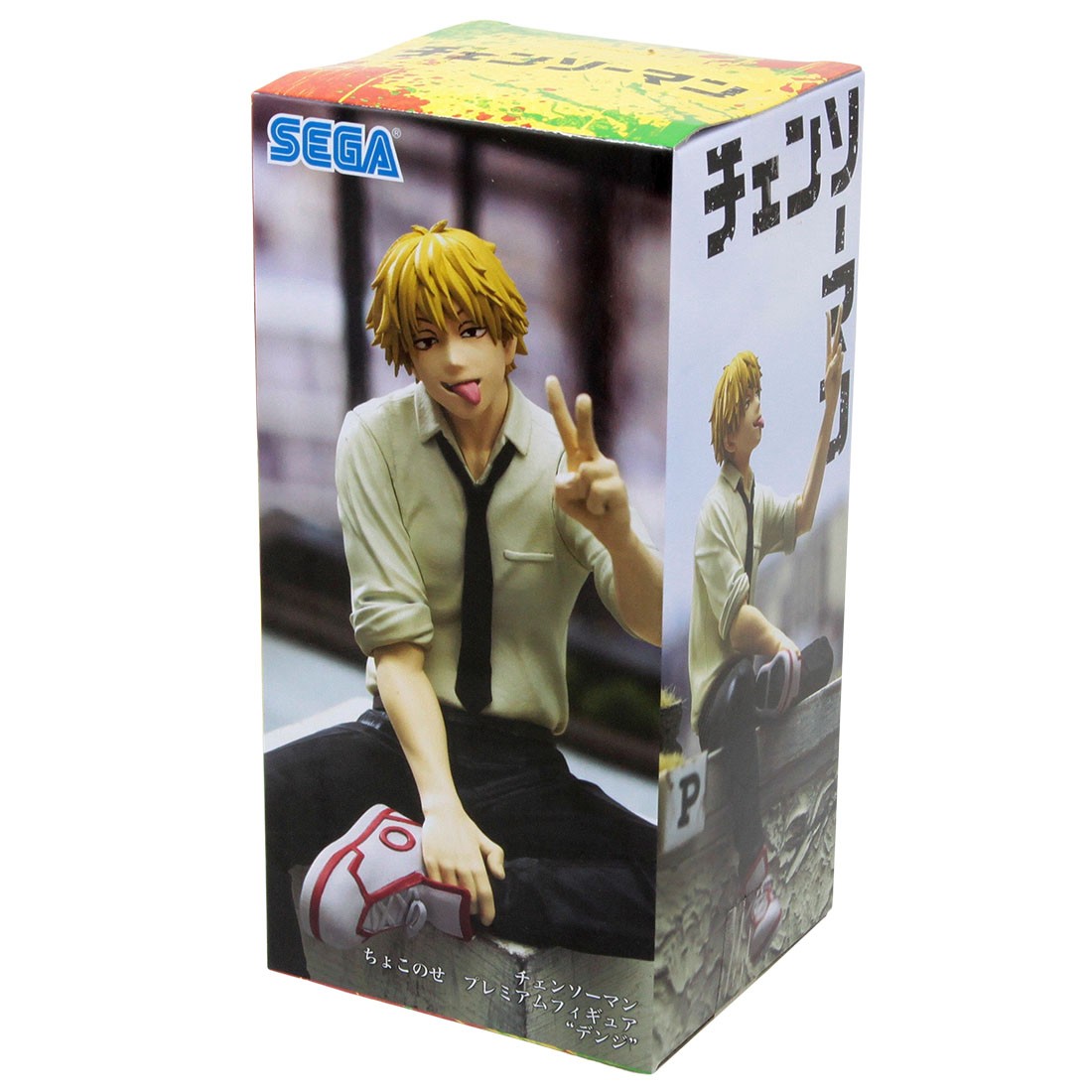 Sega Chainsaw Man Denji PM Perching Figure white