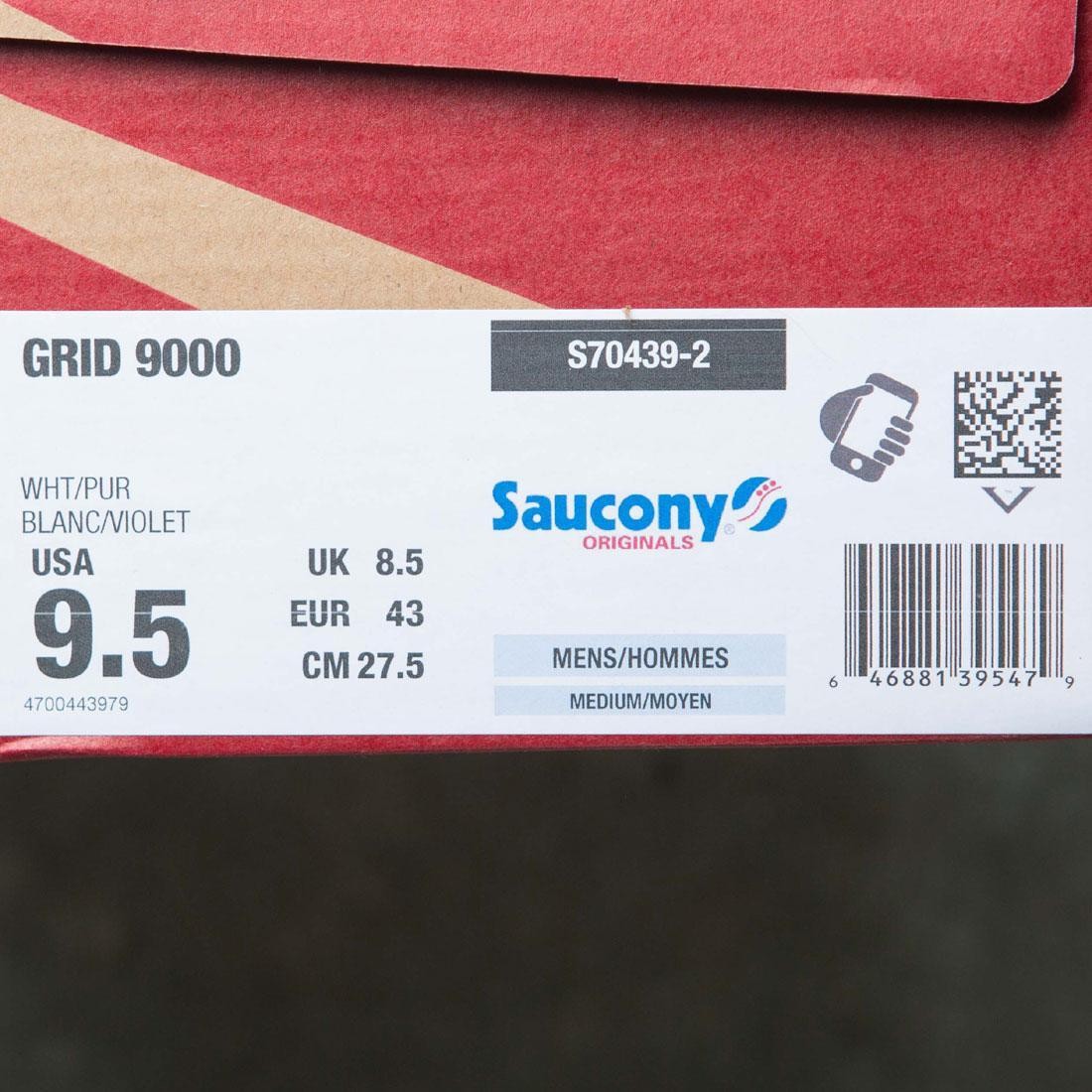 Saucony grid 9000 new arrivals homme violet
