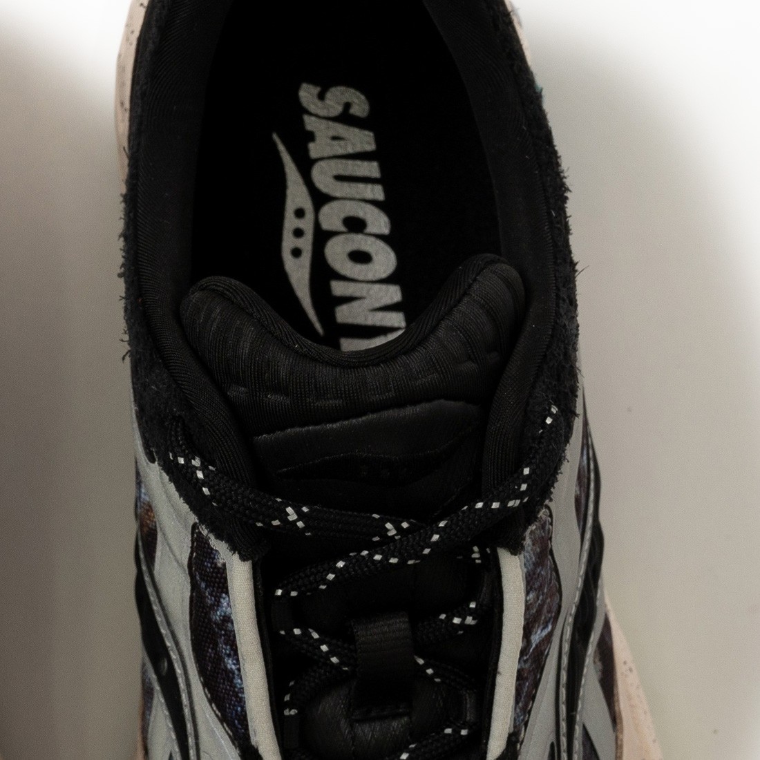 saucony men grid web gray black
