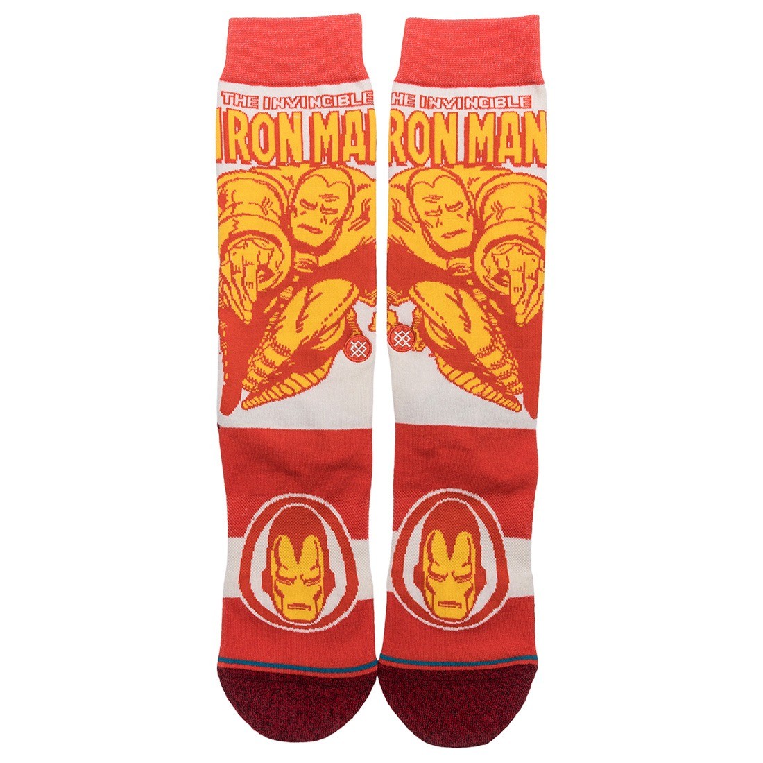 スタンス Stance x Marvel Iron Man Men Iron Man Marquee Socks (red