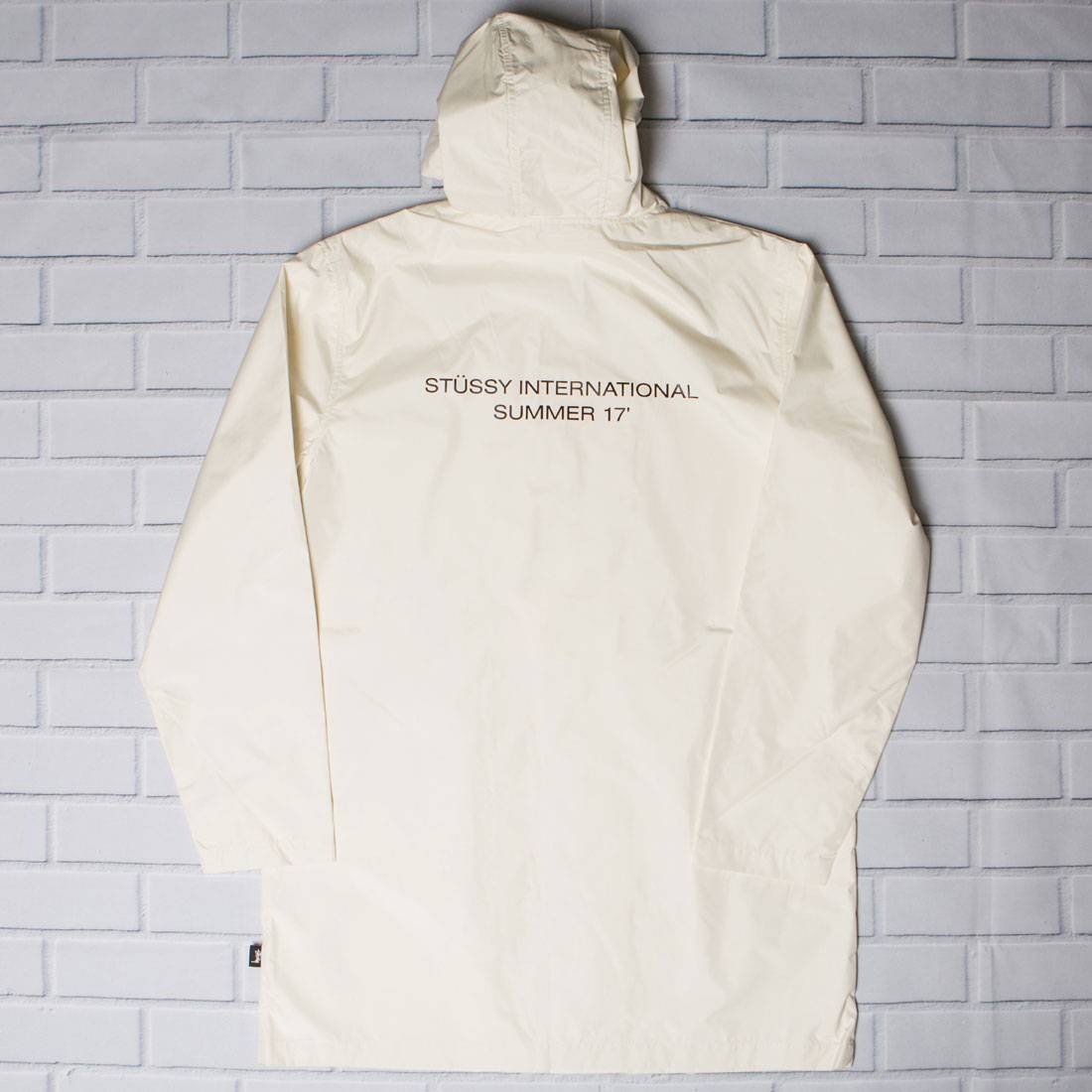 Stussy long hooded coach jacket on sale