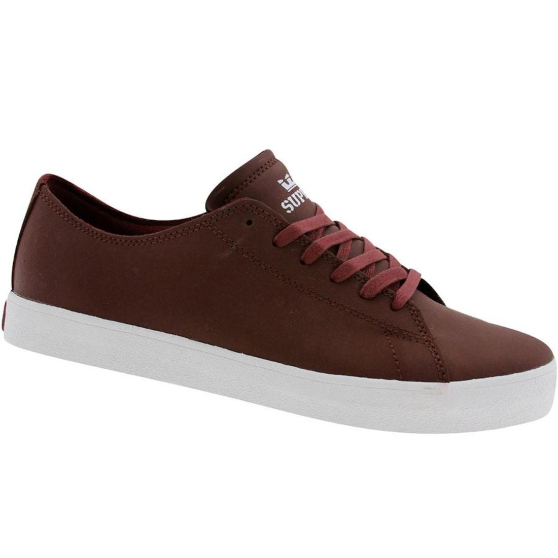 Supra Thunder Low burgundy satin TUF