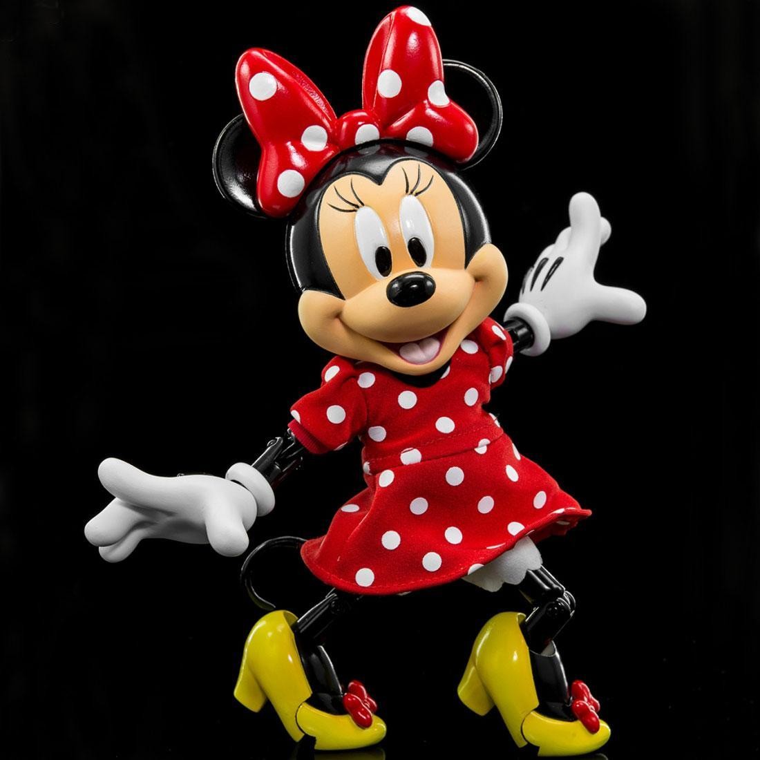 velfærd maske Forældet Herocross Hybrid Metal Figuration #027 Diseny Minnie Mouse in Red Dress  Diecast Figure red