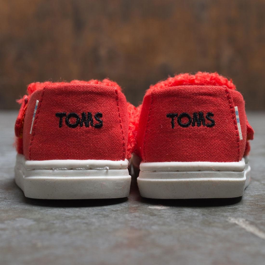 TOMS x Sesame Street Toddlers Luca Elmo red