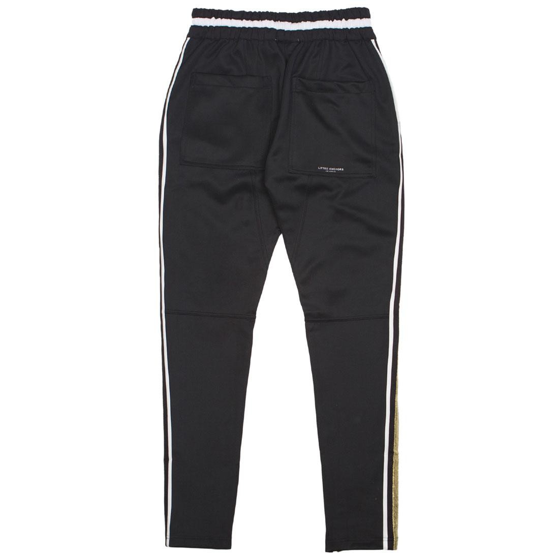 lifted anchors men jenner track pants bait exclusive black white gold