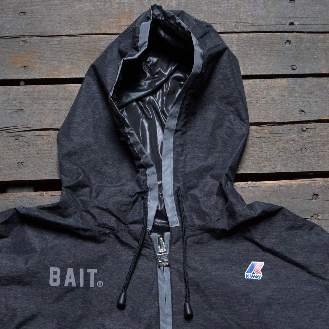 BAIT x K-Way Jacques Light Reflect Jacket (black)