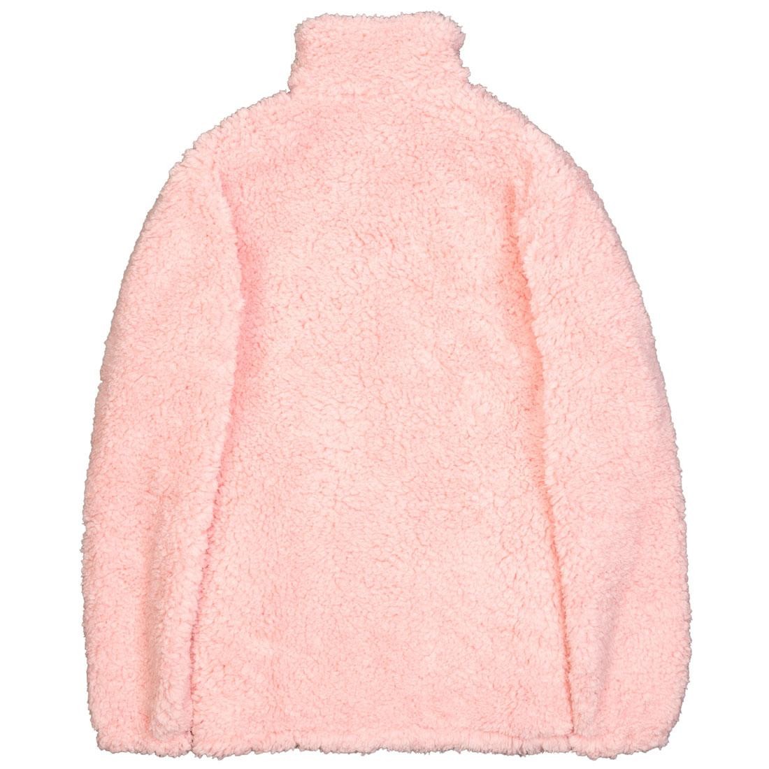 10 Deep Men Poodle Fleece Jacket pink