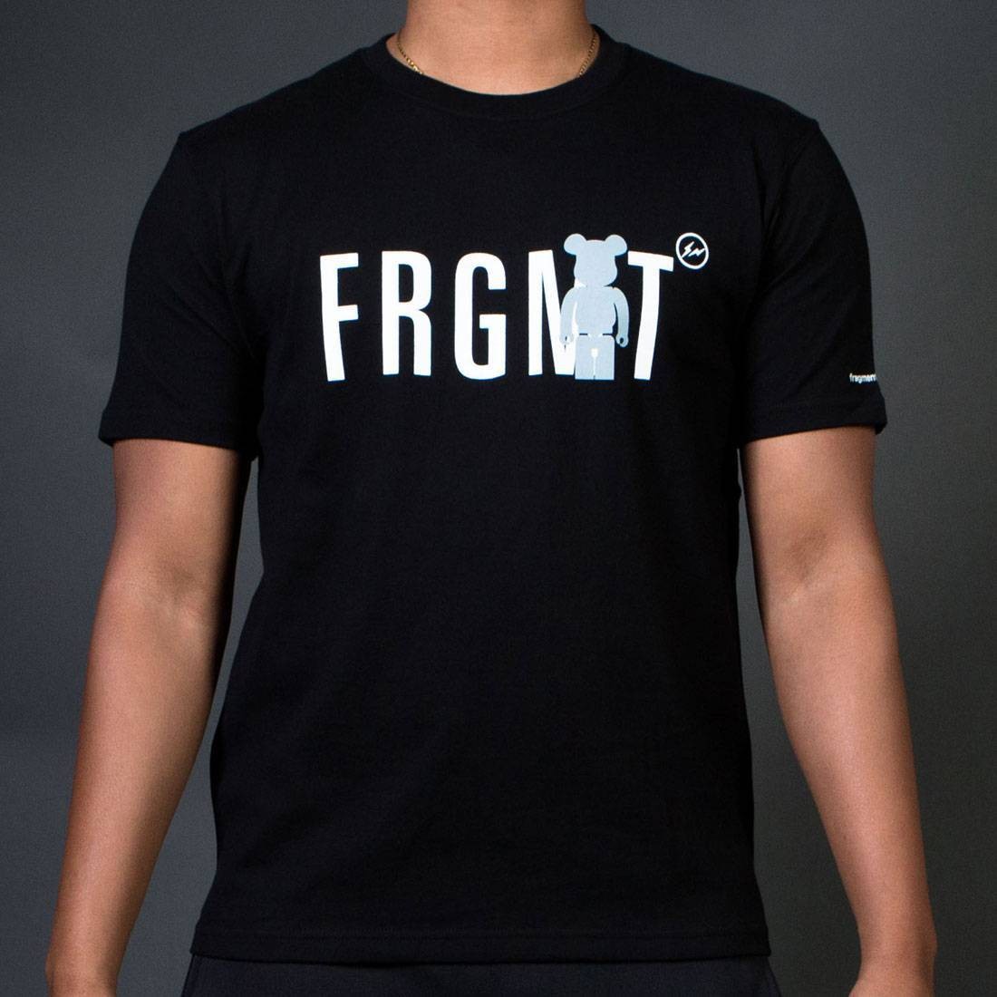 Medicom x Fragment Design Men Be@rtee FRGMT Logo 2019 Tee (black)