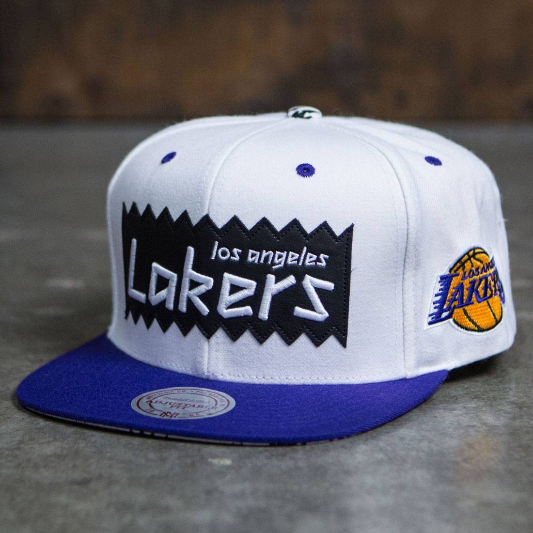 Bait x NBA x Mitchell and Ness Golden State Warriors STA3 Wool Snapback Cap (Blue / Royal)