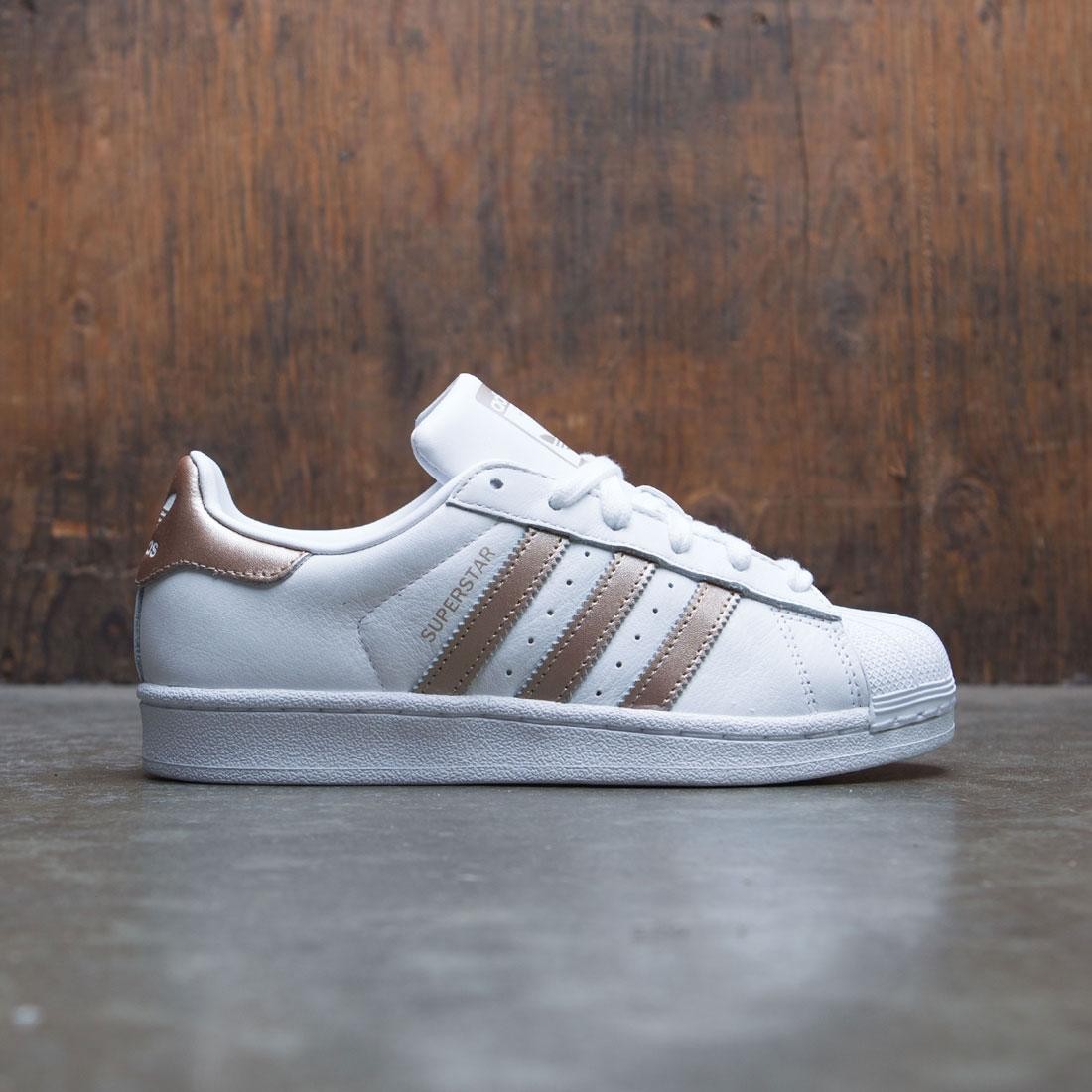 Adidas Women Superstar W white cyber metallic gold footwear white