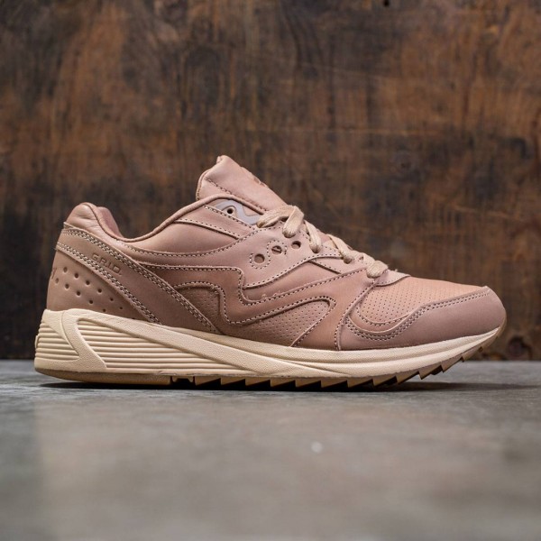 Saucony Men Grid 8000 CL Veg Tan brown tan