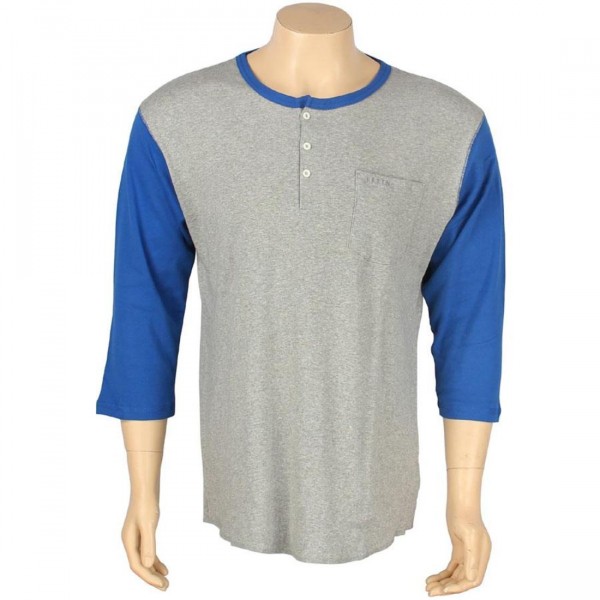 【CPGN STUDIO】25SS★ Detroit Raglan Short Sleeve Tee Brixton Detroit Raglan Tee (royal / heather grey)
