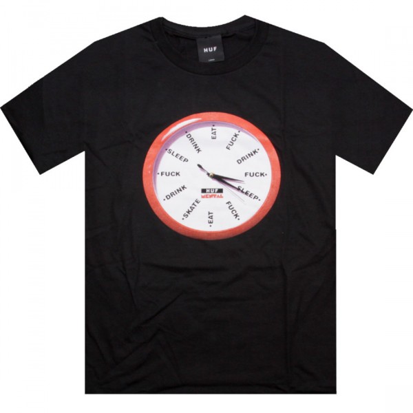 ☆【限定】HUF × SKATE MENTAL ALARM CLOCK hfhufsmteesmublk_thum1_143_763