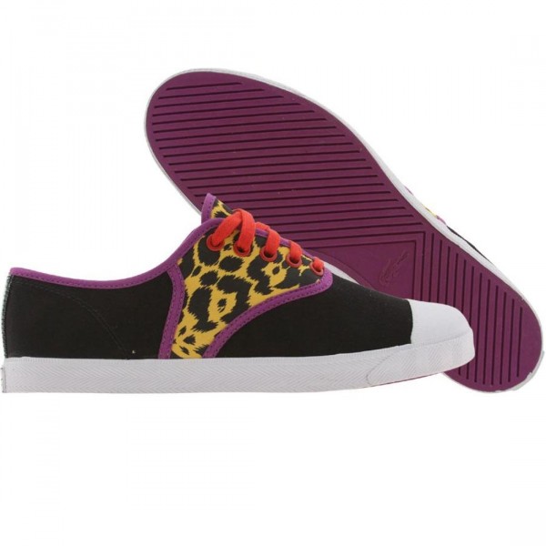 Lacoste LIVE x Micah Lidberg Womens Rene Leopard Cheetah (black)